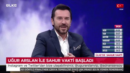 Uğur Arslan'la Ülke'de Sahur Vakti 8. Bölüm (9 Nisan 2022)