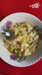 SYOK Dapur Disaster?: Kubis Goreng Telur