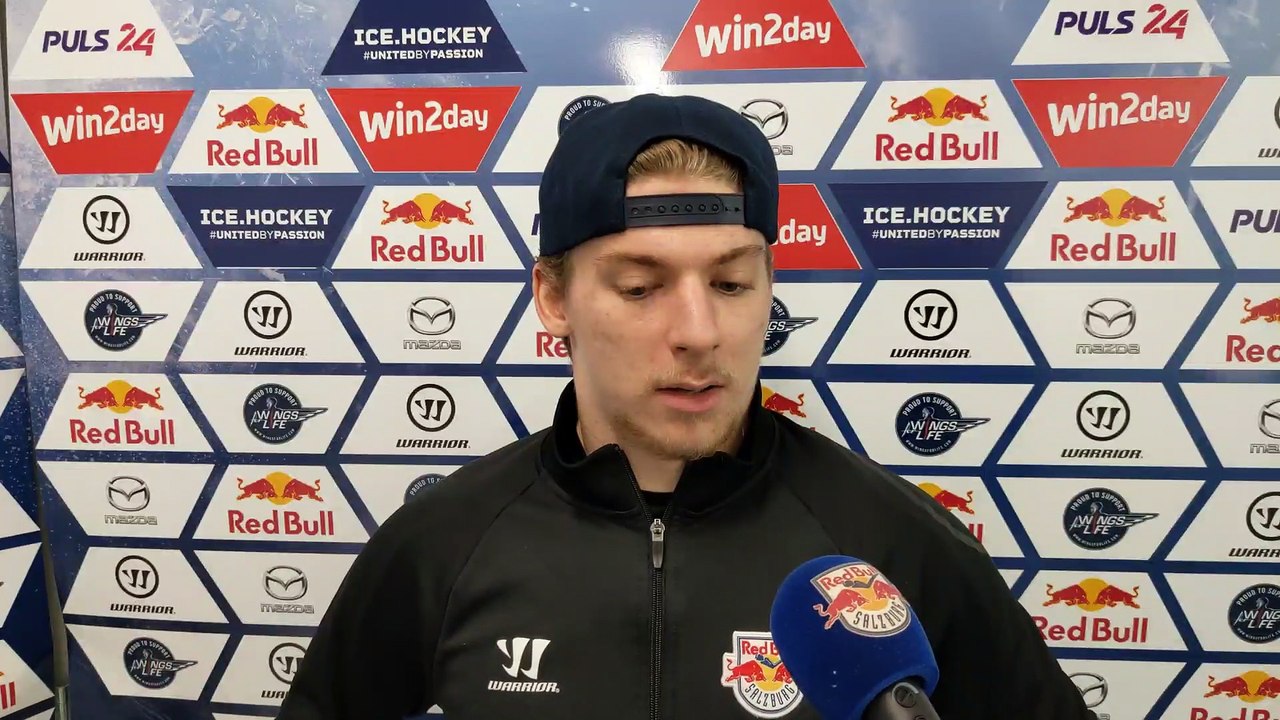 Tim Harnisch vor dem dritten Finalspiel in Salzburg