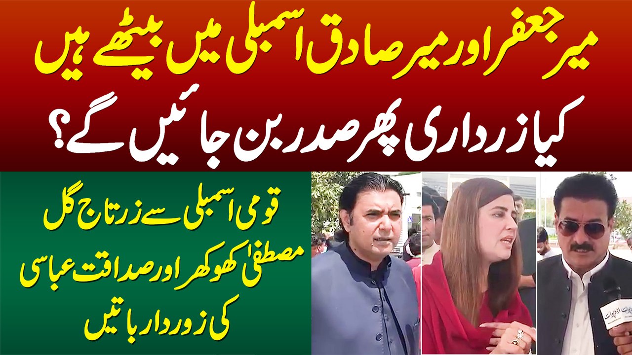 Kya Asif Zardari Phir President Bun Jayenge? Zartaj Gul, Mustafa Khokhar or Sadaqat Abbasi Ki Batain