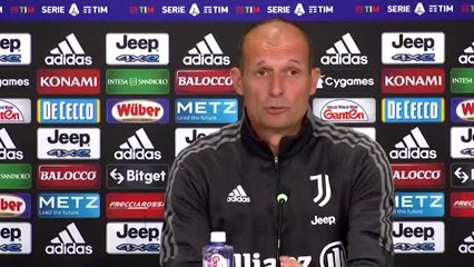 32e j. - Allegri : "Ne pas perdre de vue notre objectif de terminer dans les 4 premiers"