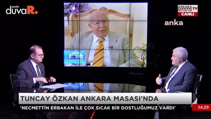Tuncay Özkan, Erbakan anısını anlatırken ağladı