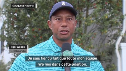 Masters - Woods : ''Il m'a fallu un peu de temps, mais j'ai retrouvé mon œil''