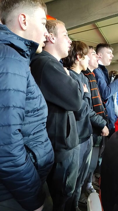 Match FCL-ASSE - le chant des supporters