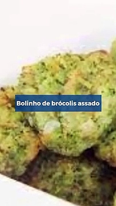 Bolinho de brócolis assado #Shorts