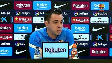 Xavi insta a no bajar la guardia contra el Levante / FCB