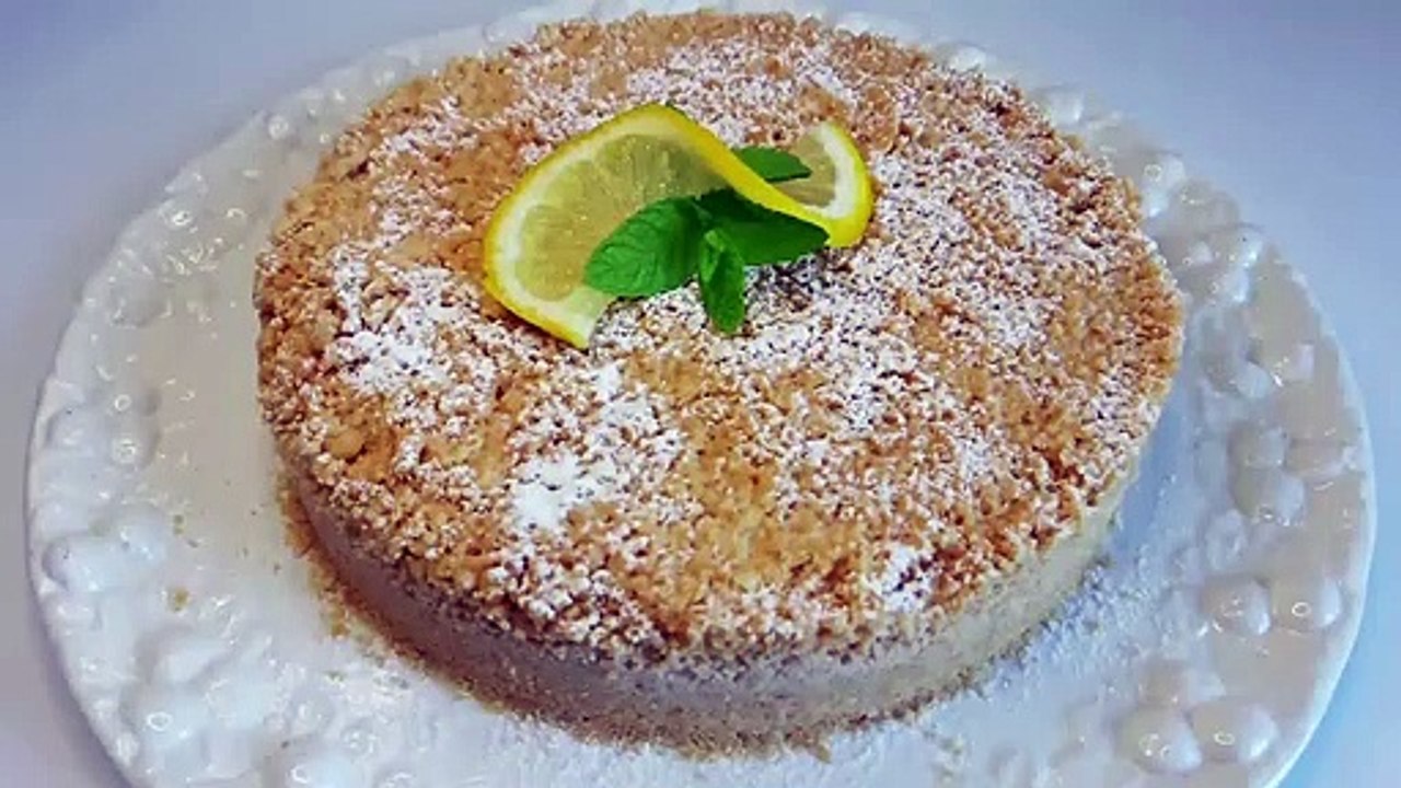 TORTA di limone SENZA FORNO SI SCIOGLIE IN BOCCA , deliziosa IN POCHI MINUTI