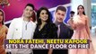 Nora Fatehi, Neetu Kapoor groove at the launch event of 'Dance Deewane Junior'