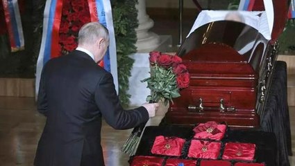 Putin, Rus siyasetçinin cenazesine katıldı! Törenden çok alınan güvenlik önlemleri konuşuldu