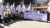 İsrail hapishanelerindeki Filistinlilerle dayanışma gösterisi düzenlendi