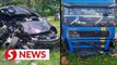 Man killed, two injured in Penang car-lorry crash
