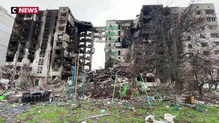 Guerre en Ukraine : la ville de Borodyanka réduite en décombres