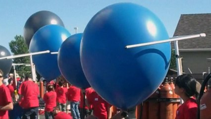 우스꽝스러운 목소리 '헬륨가스'...자칫 질식사 위험도 / YTN