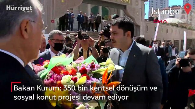 Bakan Kurum: 350 bin kentsel dönüşüm ve sosyal konut projesi devam ediyor