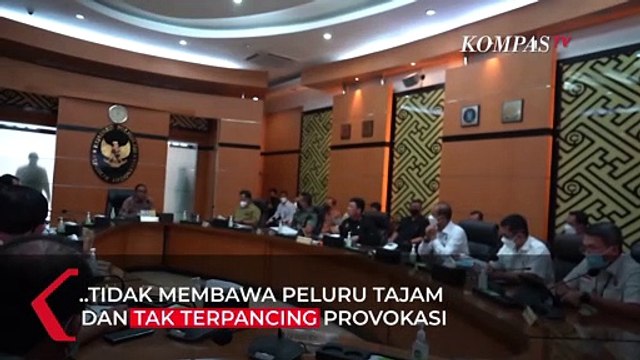 Mahfud MD Ingatkan Aparat KeamananTak Lakukan Kekerasan saat Demo 11 April
