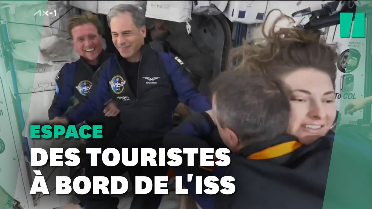 La mission touristique Ax-1 de SpaceX est bien arrivée sur l'ISS
