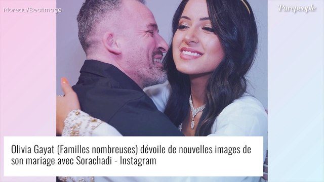 Olivia Gayat (Familles nombreuses) mariée : images de la cérémonie et hommage au premier homme de sa vie