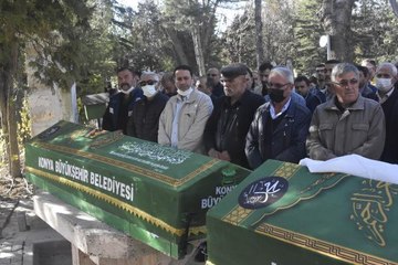 ÖLDÜRÜLEN DOKTOR MEMLEKETİ KONYA'DA TOPRAĞA VERİLDİ+