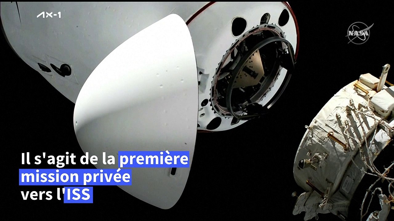 La première mission privée atteint la Station spatiale internationale
