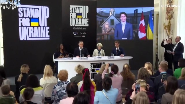 La campaña de fondos de ayuda 'Levántate por Ucrania' logra recaudar 10 100 millones de euros