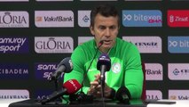 SPOR Çaykur Rizespor - İttifak Holding Konyaspor maçının ardından