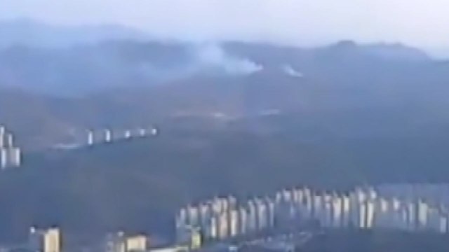 충남 계룡시 산불 1시간 50분 만에 진화 / YTN