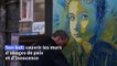 L'artiste français C215 met de la couleur sur les murs de Kiev