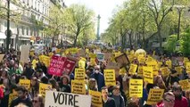 „Marsch für die Zukunft“ in französischen Städten: Aufmerksamkeit für die Probleme der Gesellschaft