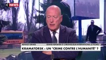 Jean-Yves Le Drian qui qualifie le massacre de Kramatorsk de crime contre l’humanité : selon Renaud Girard, «c’est une inflation du langage, crime de guerre c’est suffisamment fort»