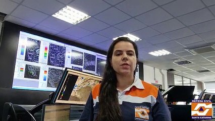 Defesa Civil alerta para chuva forte e intensa em SC