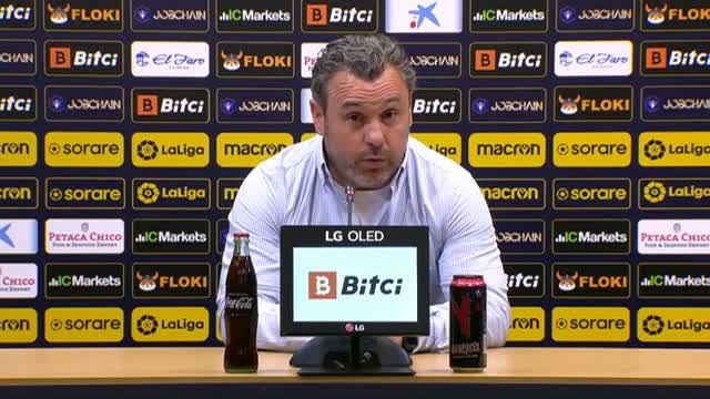 Sergio González: Mucha furia y mucha rabia, porque el equipo no se ha merecido la derrota