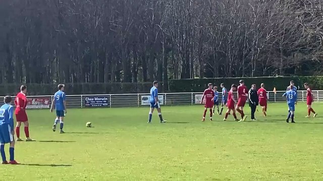 But Nicolas Favrou (ES Tourville / US Doudeville championnat U15 D1 le 09/04/2022)