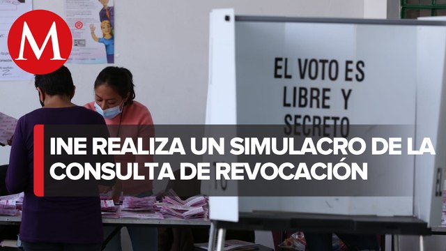 INE seleccionó mil 830 casillas para conteo rápido en revocación de mandato
