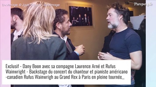 Dany Boon et sa compagne Laurence Arné : soirée arrosée pour le couple, l'acteur barbu en style hipster