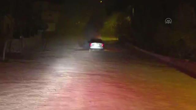 KIRIKKALE - Seyir halindeki otomobilde çıkan yangın hasara yol açtı