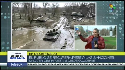 Sanciones de occidente no han logrado debilitar al rublo