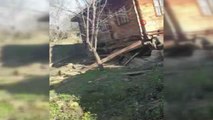 Sinop'ta heyelan: 1 ev yıkıldı, 5 ev kullanılamaz hale geldi