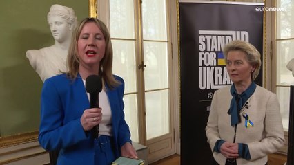 "L'horrible guerre de Poutine" : entretien exclusif d'Ursula von der Leyen de retour d'Ukraine