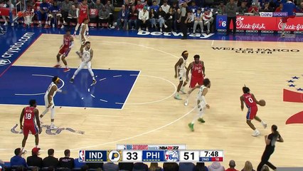 NBA [VF] Encore un sacré chantier signé Embiid face aux Pacers !