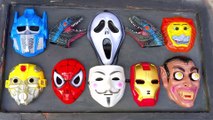 Superhero Mask Review - Iron Man, Hulk, Spider-man, Captain America, Utraman