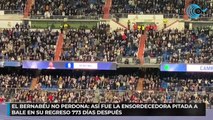 El Bernabéu no perdona: así fue la ensordecedora pitada a Bale en su regreso 773 días después