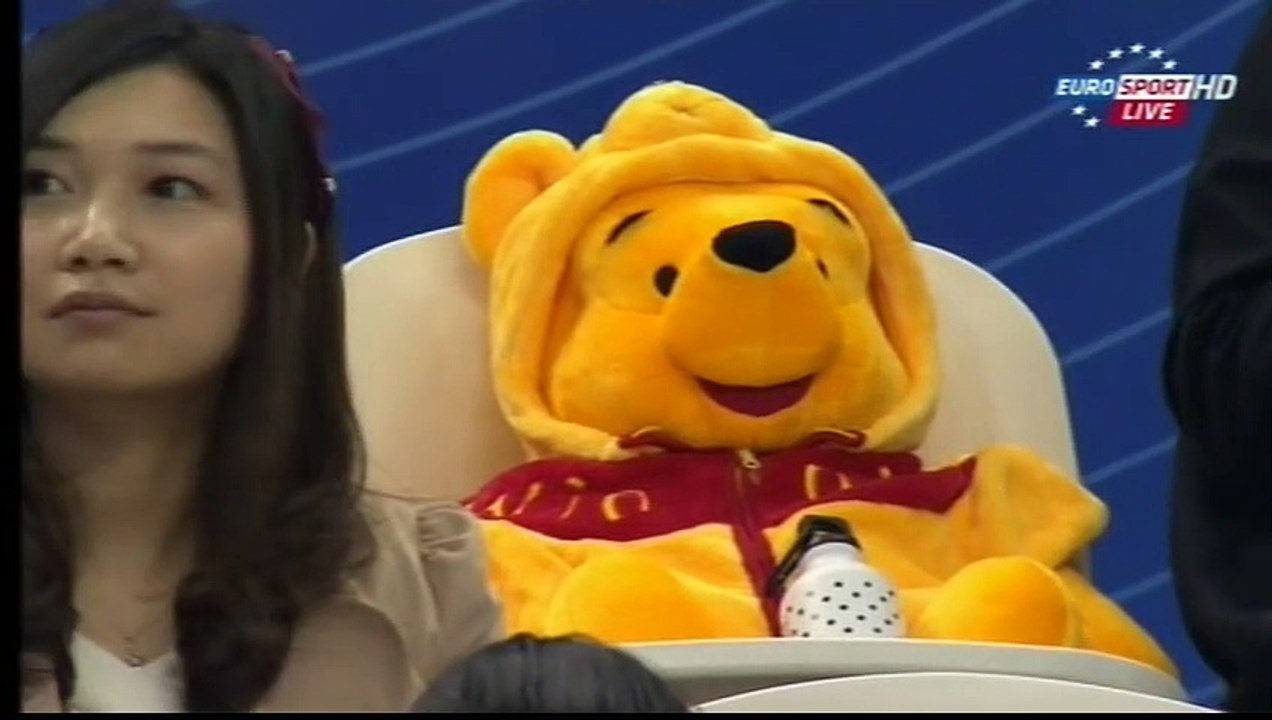 WC15 - Commentators mention Hanyu (ESP ITA)