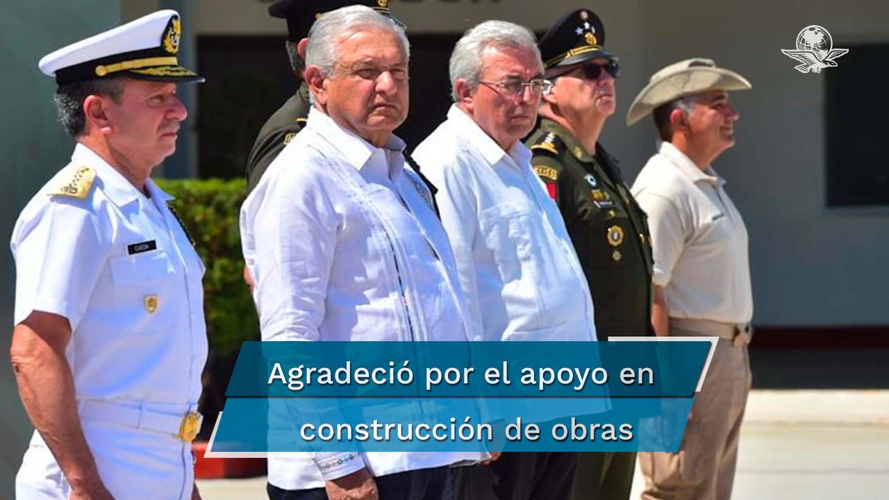 Fuerzas Armadas, columnas que mantienen al Estado mexicano: AMLO