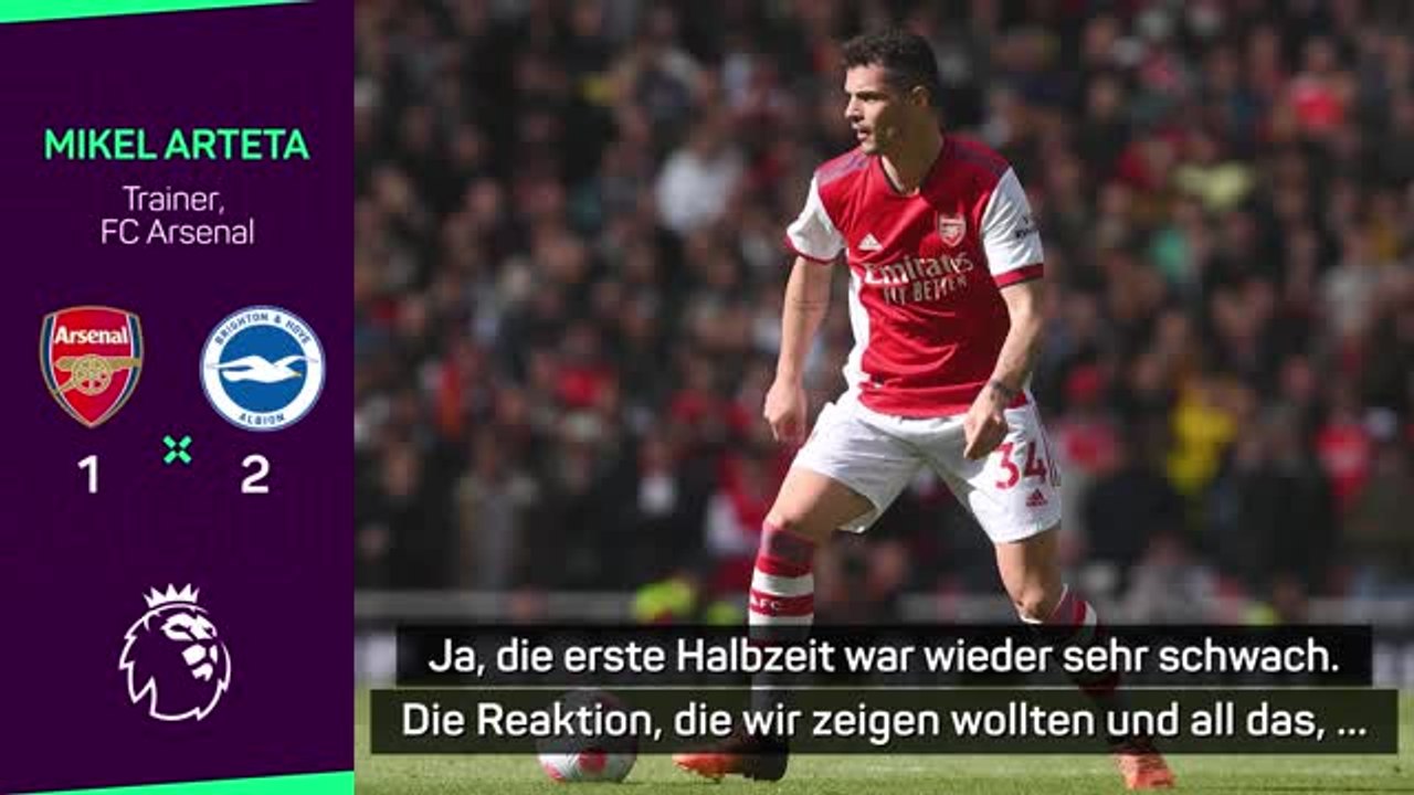 Arteta: “Haben für kalte Atmosphäre gesorgt”