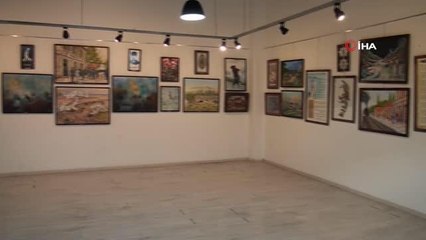 Kütahya'da 46 sanatçının 86 eseri sanatseverlerin beğenisine sunuldu