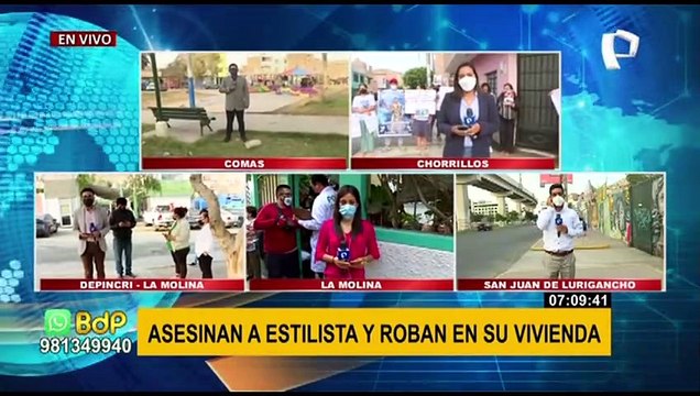 La Molina: Conocido estilista de la zona es asesinado a puñaladas