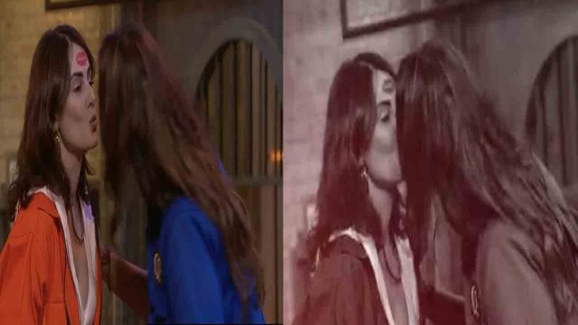 Lock Upp: Saisha Shinde ने लॉकअप में Mandana Karimi को kiss किया , शो में किया lip-lock |FilmiBeat
