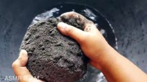 Gritty Charcoal Sand Cement Water Crumble Messy Cr: ASMR BooM