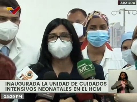 Entérate | Inaugurada la unidad de cuidados intensivos neonatales en el Hospital Central de Maracay