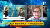 Óscar Ugarte sobre nuevo titular del Minsa: “Sigue siendo la cuota partidaria a Perú Libre”